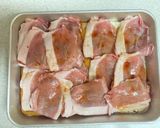 旨味たっぷり！豚肉の梅おかかはさみ焼き作り方3写真