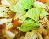 プチッと鍋●おとし玉子の鶏野菜鍋作り方1写真