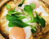 プチッと鍋●おとし玉子の鶏野菜鍋作り方4写真