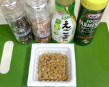 えごま油と粉チーズの納豆和え作り方1写真