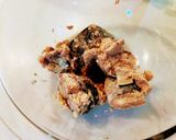 ディルで爽やか鯖缶ディップ作り方1写真