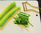 きゅうりの皮のピリ辛胡麻海苔和え作り方1写真