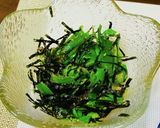 きゅうりの皮のピリ辛胡麻海苔和え作り方3写真