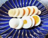ガリバターが香る！ゆで卵のカリカリ焼き作り方2写真