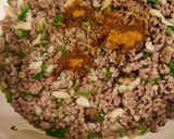 カレー混ぜご飯eggチーズ焼き作り方4写真