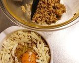 カレー混ぜご飯eggチーズ焼き作り方8写真