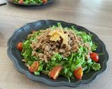 簡単 和風 醤油麹 タコライス作り方5写真