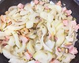本日のまかない。シーフード旨塩焼きそば作り方4写真