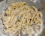 ZENBヌードルでクリームパスタ♥️作り方7写真