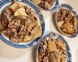 麺つゆオイスターの合わせ技☆超簡単肉豆腐作り方12写真