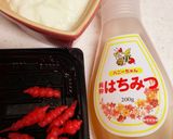正月明けに☆蜂蜜ヨーグルトにチョロギ乗せ作り方2写真