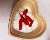 正月明けに☆蜂蜜ヨーグルトにチョロギ乗せ作り方3写真