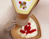 正月明けに☆蜂蜜ヨーグルトにチョロギ乗せ作り方4写真