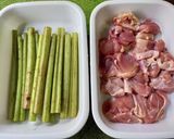材料は2つ！蕗と鶏肉の煮物♪作り方1写真