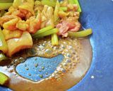 材料は2つ！蕗と鶏肉の煮物♪作り方5写真