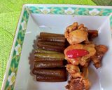 材料は2つ！蕗と鶏肉の煮物♪作り方8写真