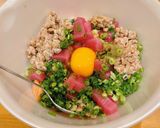 ぶっ込むだけ柚子胡椒ねばねばくだん(丼)作り方2写真