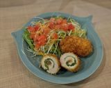 簡単 柔らか チーズイン ささみフライ作り方10写真