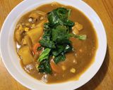 余ったカレーで　カレーうどん　時短　作り方6写真
