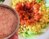 キムチとツナの野菜サラダ♡作り方7写真