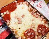 メスティン飯（トマトベーコンご飯）作り方5写真