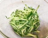 ＃酒の肴 ささみ胡瓜の塩糀和え作り方1写真