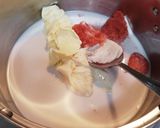 少し洋風な明太子パスタ作り方2写真