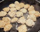 豆腐と鶏ひき肉のヘルシーマヨつくね作り方5写真