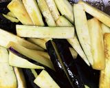 茄子炒め　豚バラ甘味噌　香味野菜作り方5写真