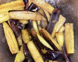 茄子炒め　豚バラ甘味噌　香味野菜作り方6写真