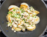 鶏ひき肉と蕪と豆腐のそぼろあんかけ作り方5写真
