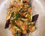 茄子炒め　豚バラ甘味噌　香味野菜作り方8写真
