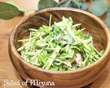 【簡単★5分】水菜とツナの居酒屋風サラダ作り方3写真
