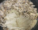 山盛り白菜のウチの簡単寄せ鍋作り方2写真
