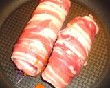 豚肉カラフル巻き❤濃厚味噌ソースで作り方4写真