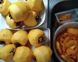渋柿で作る柿みりん（柿シロップ）作り方1写真