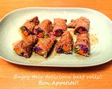 牛肉3色巻き❤さっぱり醤油麴ベースダレで作り方3写真