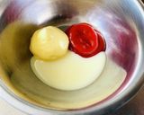 いちごとトマトの・練乳ドレッシングサラダ作り方4写真