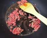 ニラとひき肉チャーハン作り方2写真