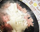 簡単！大根と豚ひき肉のとろみ煮作り方2写真