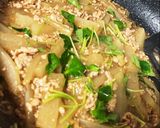 簡単！大根と豚ひき肉のとろみ煮作り方3写真