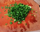 ニラとひき肉チャーハン作り方1写真