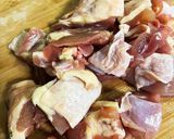 簡単！鶏肉とレンコンの塩しょうゆ炒め作り方1写真