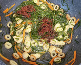 切り昆布の煮物　ピリ辛　韓国風　炒め煮作り方6写真