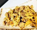 簡単！鶏肉とレンコンの塩しょうゆ炒め作り方4写真