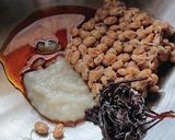 冷製★塩麹納豆パスタ作り方1写真