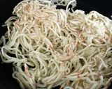 水菜焼きそば　賛否両論レシピやってみた作り方3写真