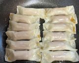 簡単おつまみ★ウインナー棒餃子作り方6写真
