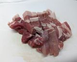 残ったガリ活用!豚ロースの甘酢ガリ炒め作り方1写真