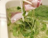 ドレッシング不要。クレソンサラダ作り方4写真